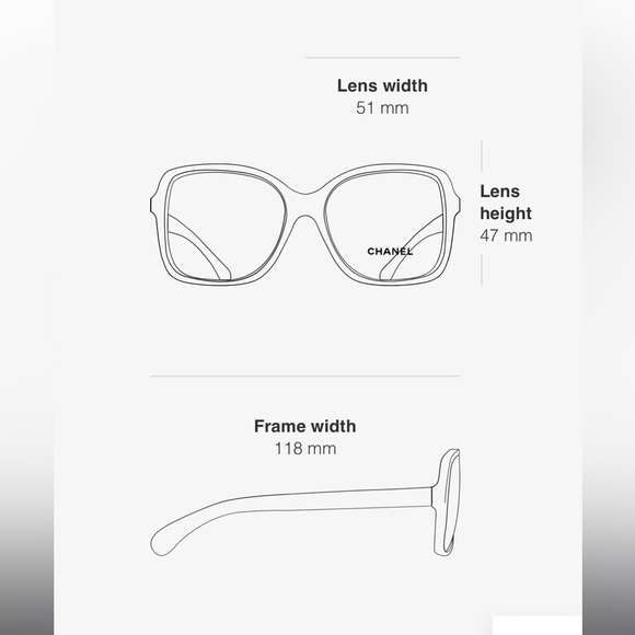 Authentic Chanel Black Eyeglasses - Picture 11 of 11